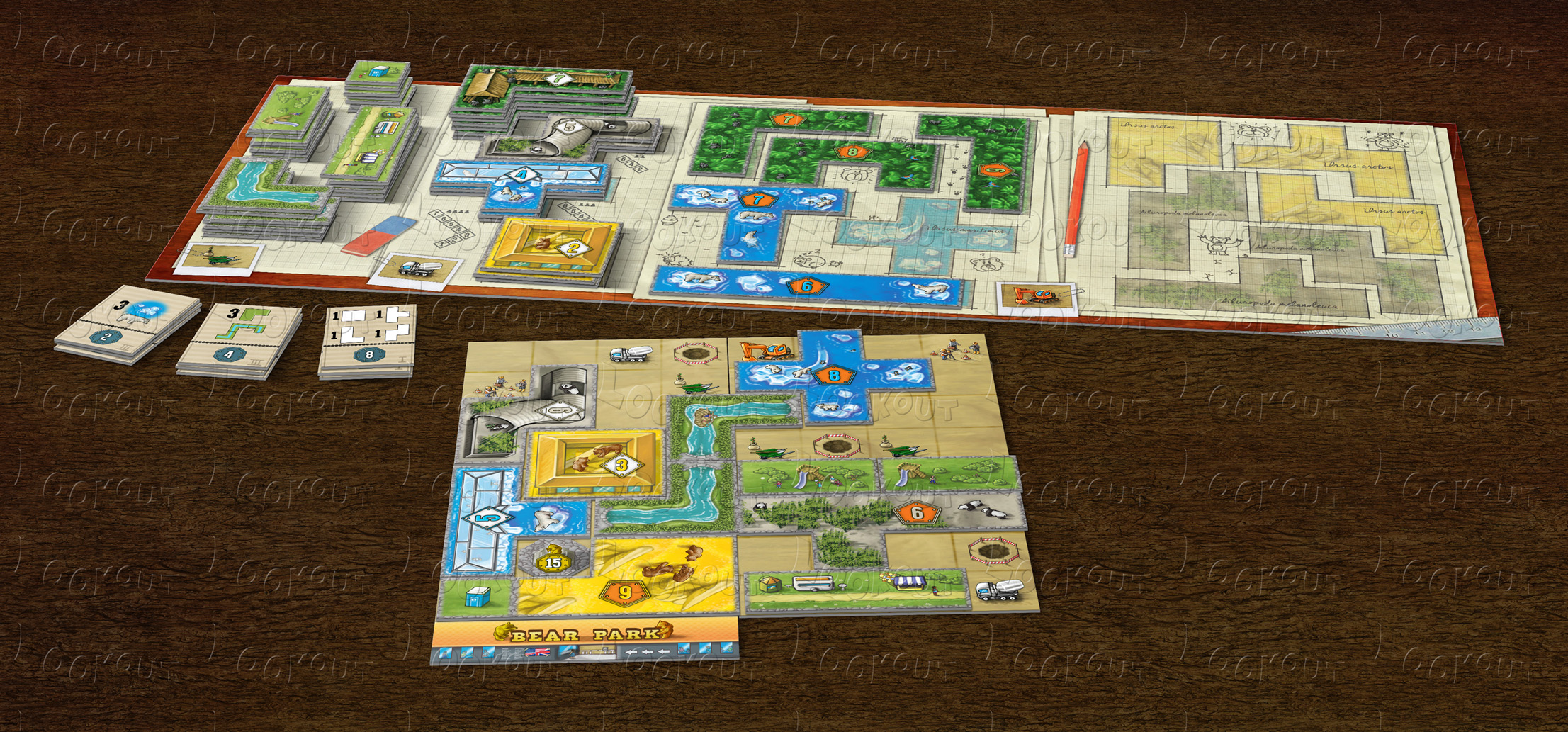 Materialvorschau Bärenpark