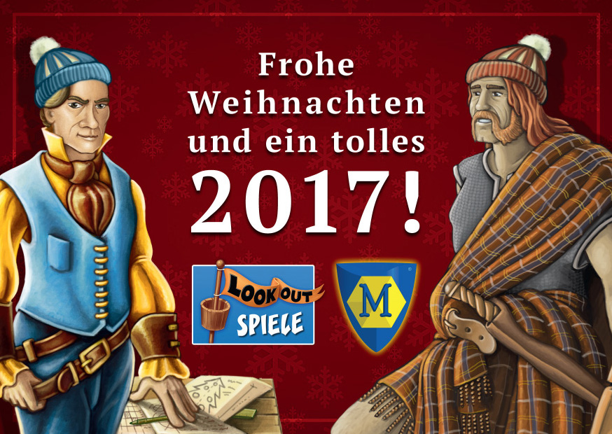 Lookout wünscht frohe Weihnachten und ein gutes Jahr 2017!
