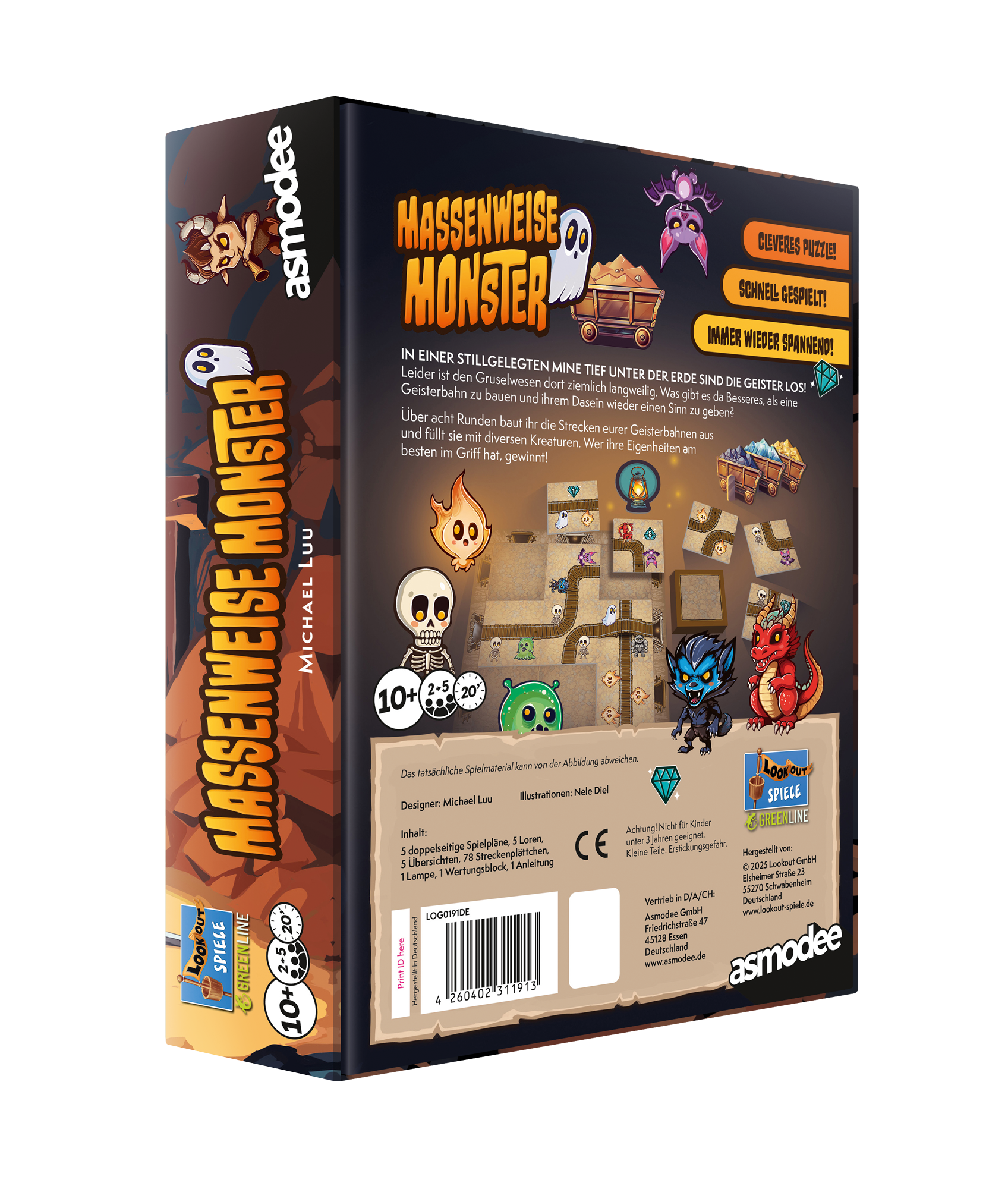 3D Mockup Schachtelrückseite