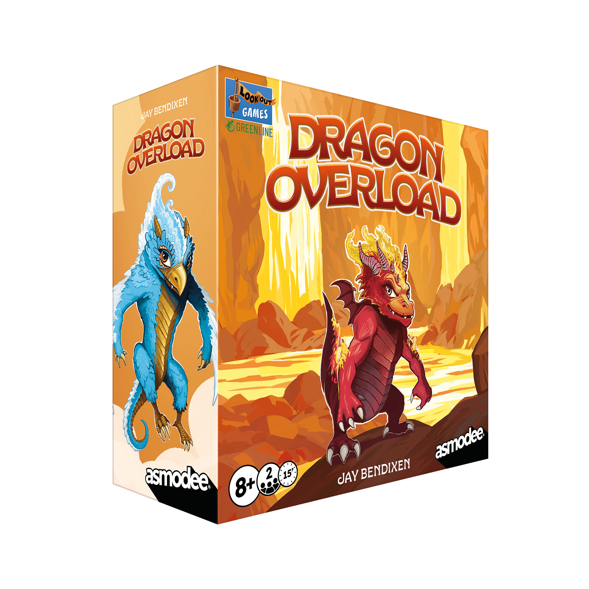 3D mockup box front