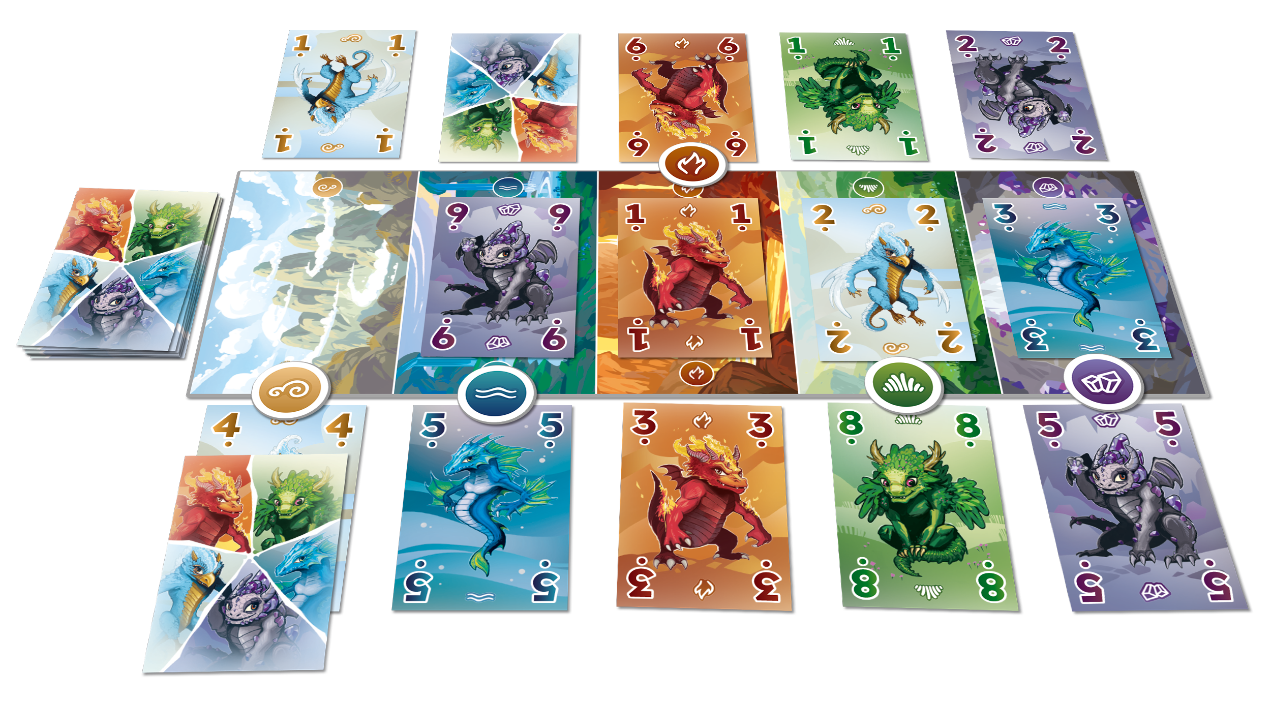 All dragons are ready to roll! (components) 