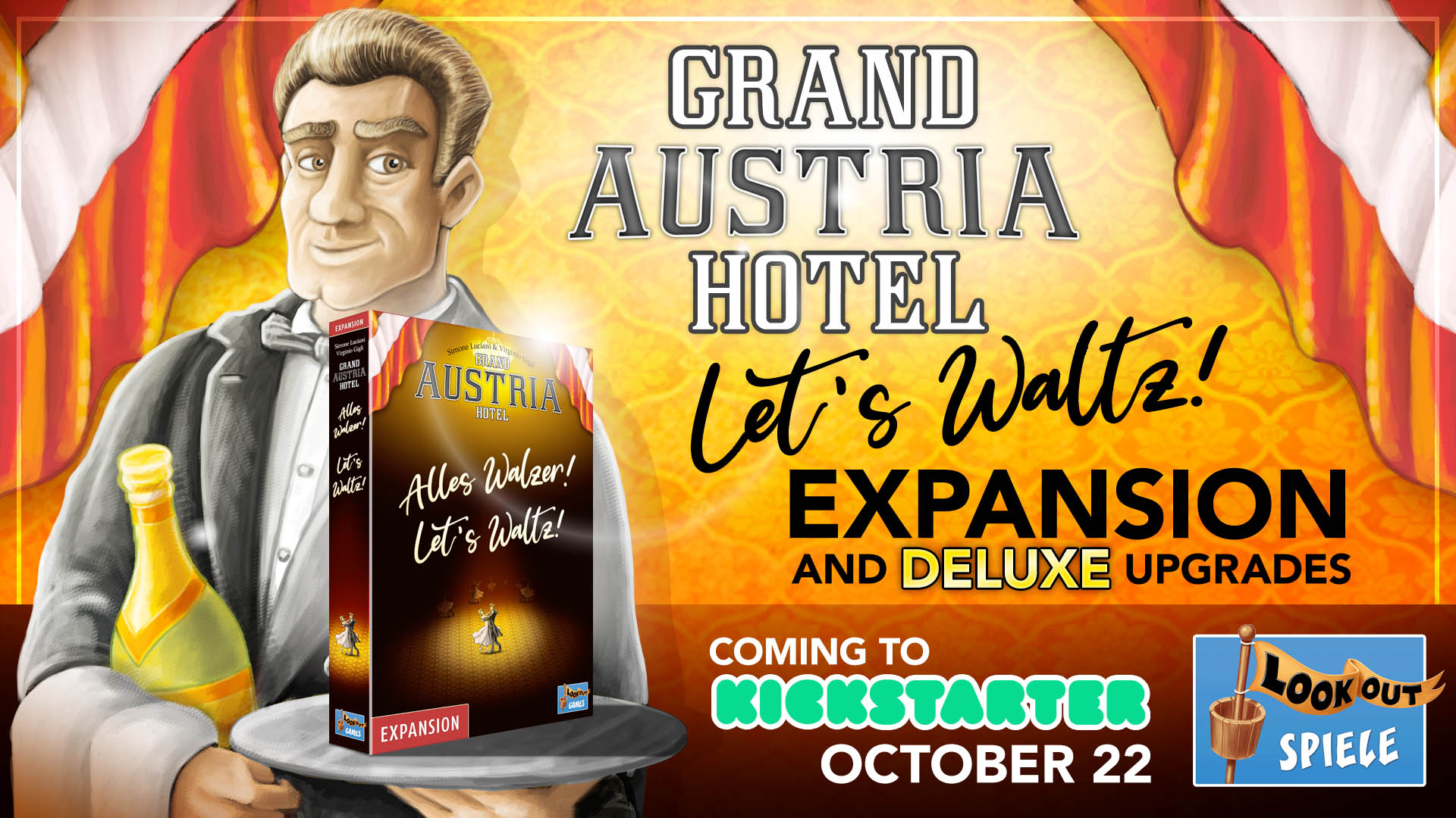Grand Austria Hotel - Kickstarter Banner